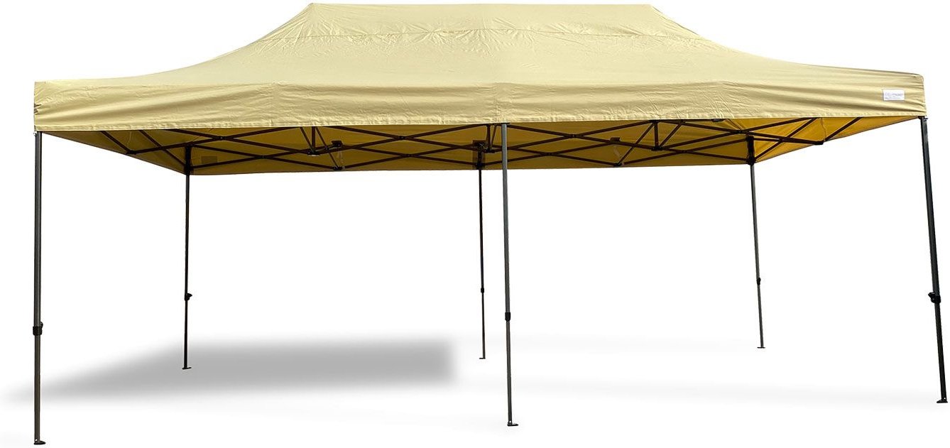 Grasekamp Faltpavillon Premium Line (3x6m, Beige)