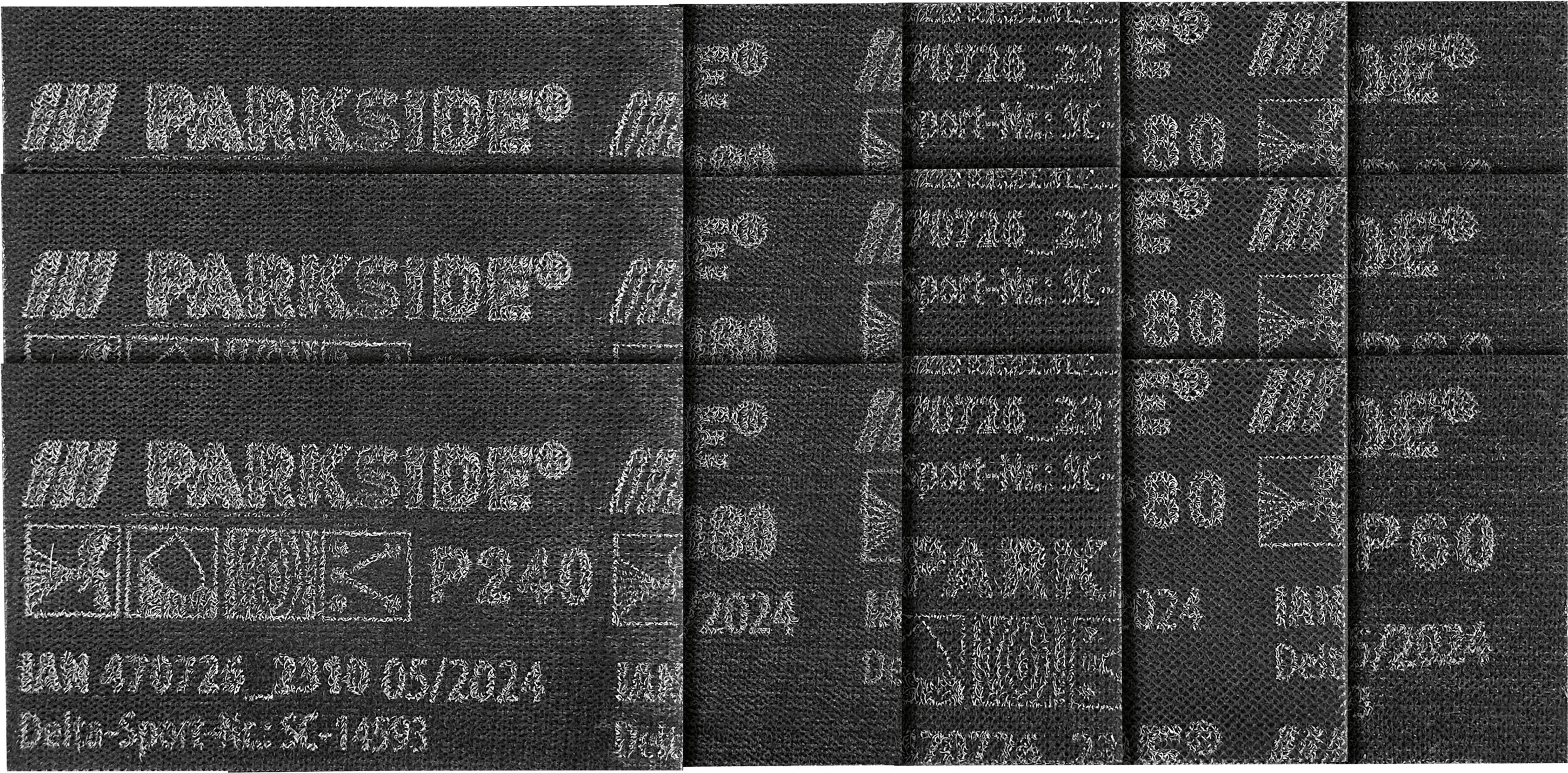 PARKSIDE PERFORMANCE® Schleifgitter-Set, je 15 tlg. Eigenschaften (Schwingschleifer)