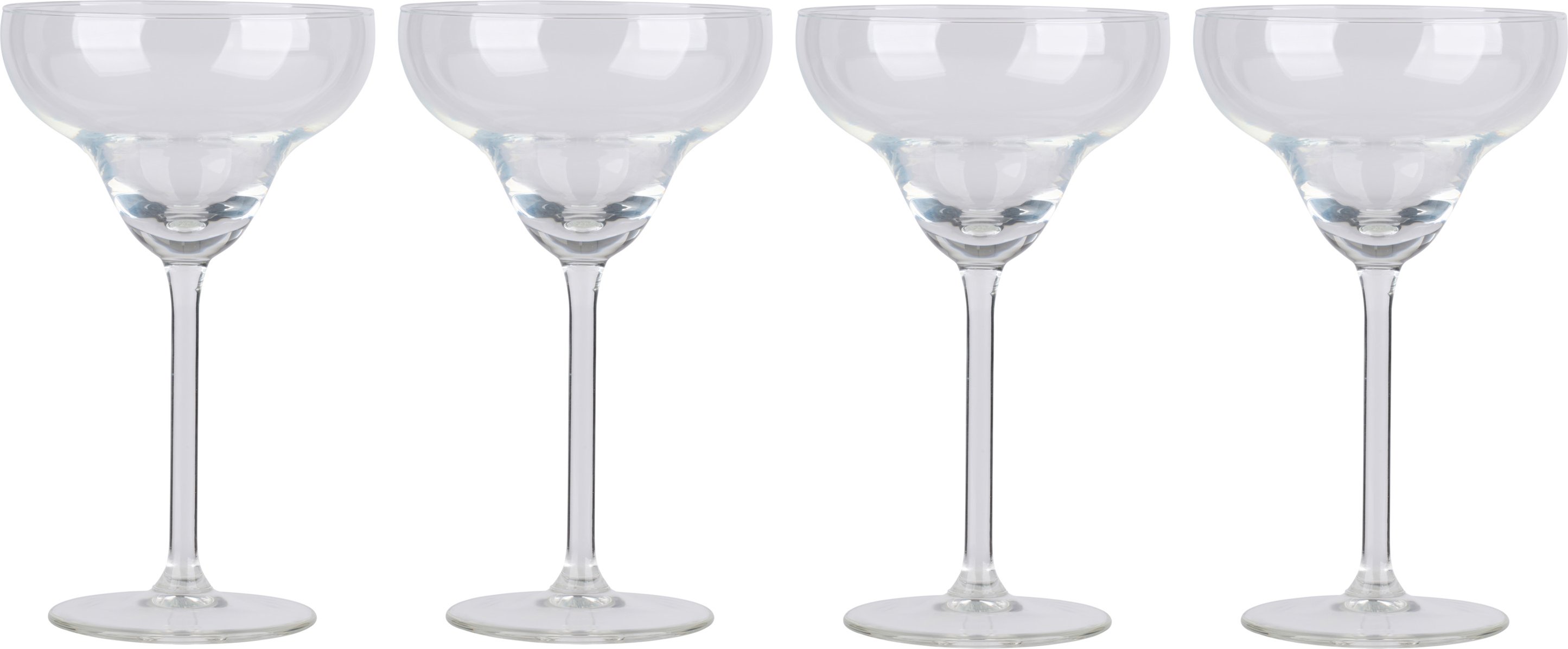 Alpina Margarita-/ Champagner-/ Cocktail-/Gin Tonic-/ Weingläser (Margarita Gläser 250ml 4Stk)