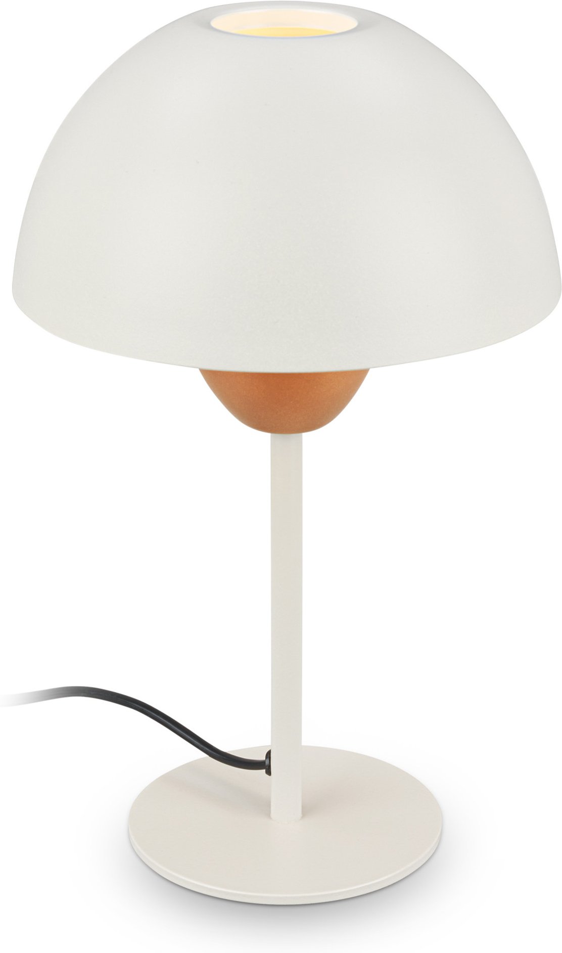 Briloner GRYDE Tischleuchte 1-flammig (Warm grey, Coffee)