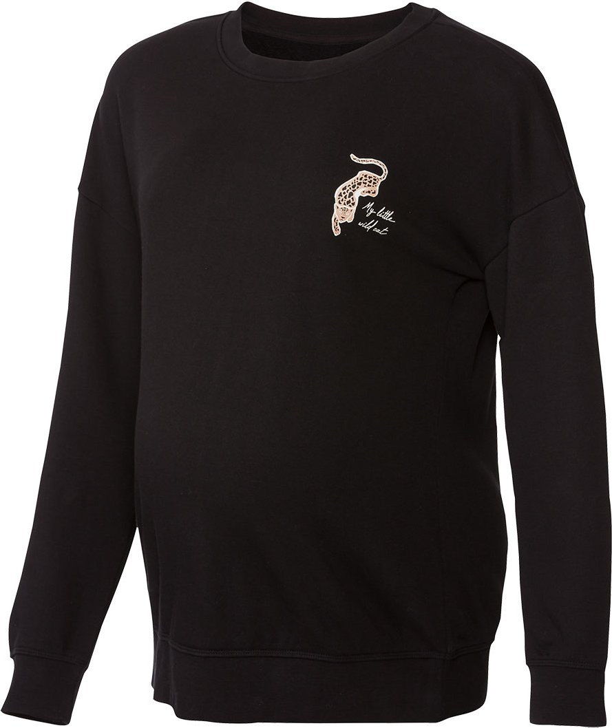 Thumbnail - esmara® Damen Sweatpullover Umstandsmode (Schwarz, XL(48/50))