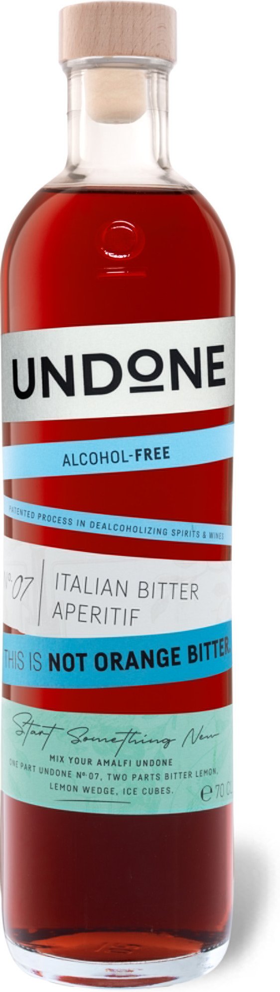 Undone No. 7 Italian Bitter Aperitif - Not Orange Bitter alkoholfrei