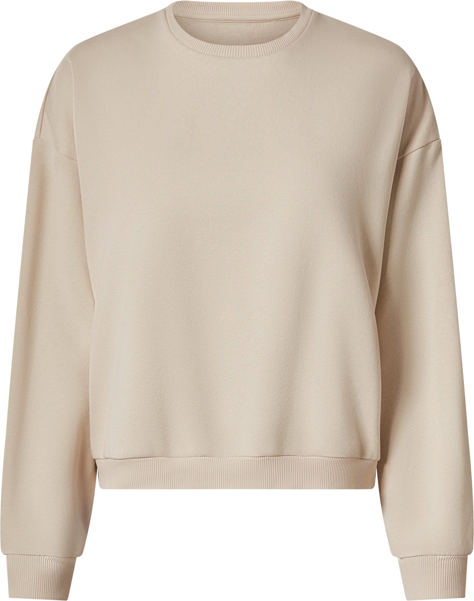 esmara® Damen Sweatpullover RCS (Beige, XL(48/50))