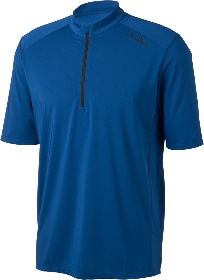 CRIVIT Herren Funktionsshirt Fahrrad (Blau, XL (56/58))