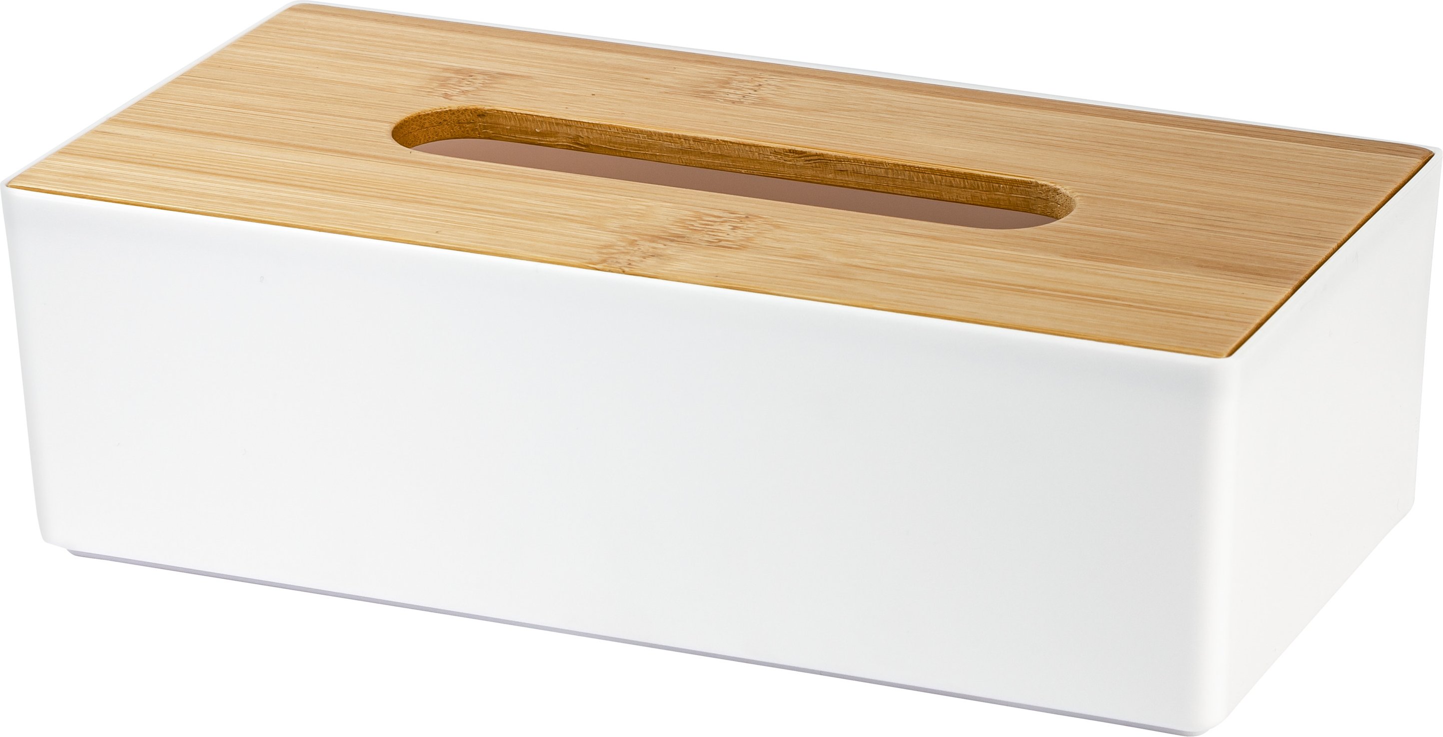 LIVARNO® WC-Bürste / Kosmetiktücherbox / Aufbewahrungsbox Bambus (Kosmetik-Taschentuchbox)