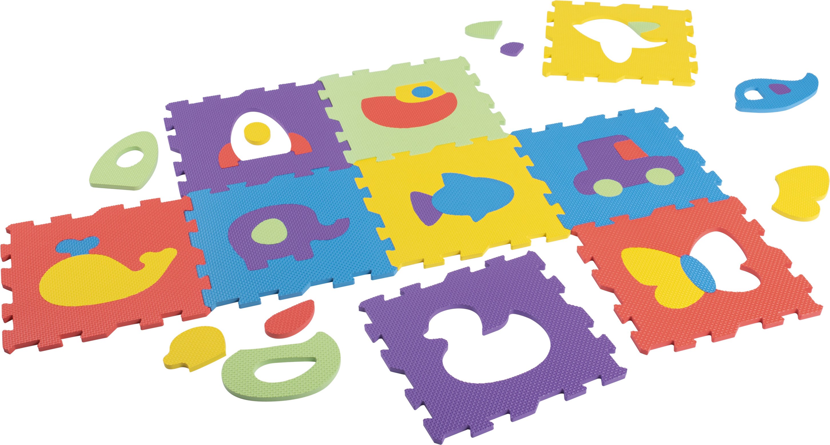 Playtive Puzzle Matten (Tiere und Fahrzeuge)