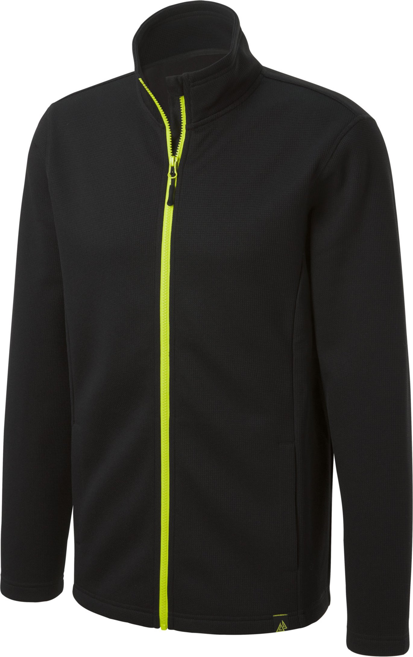 CRIVIT Herren Jacke Strickfleece (Schwarz, M(48/50))