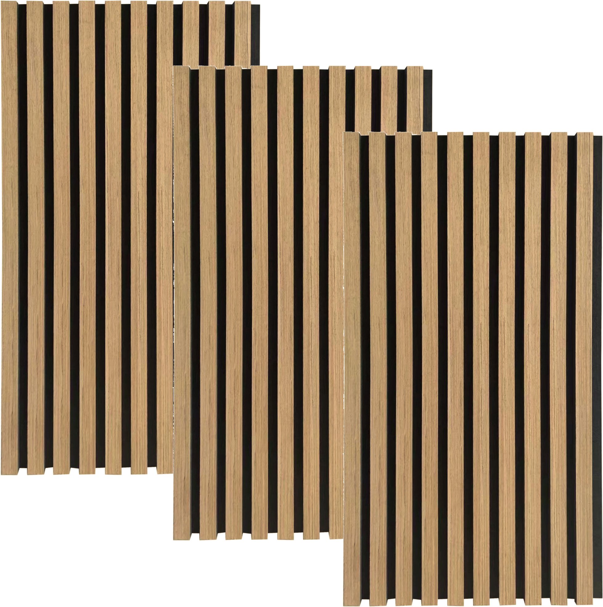 HOME DELUXE SONIC Akustikpaneel (3 x 80 x 40 cm, Oiled Oak)