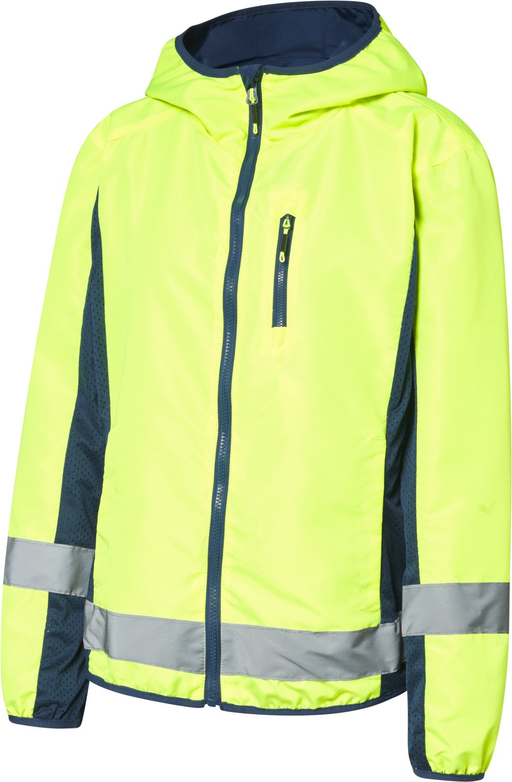 CRIVIT Damen Wendejacke (gelb/blau, M(40/42))