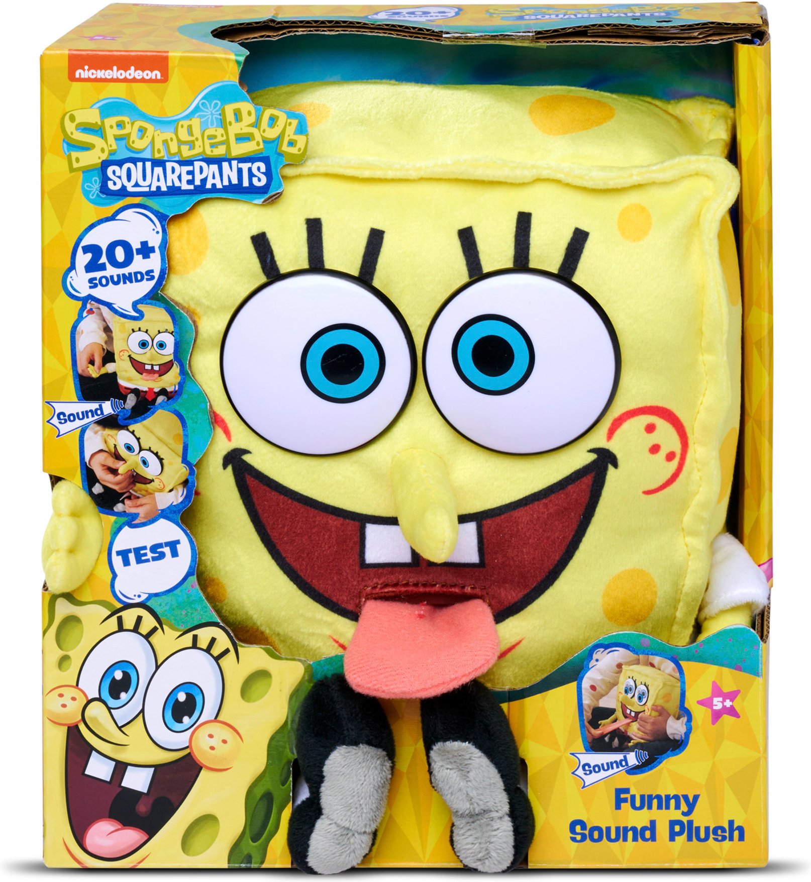 Simba Sponge Bob Funktionsplüsch, 30cm