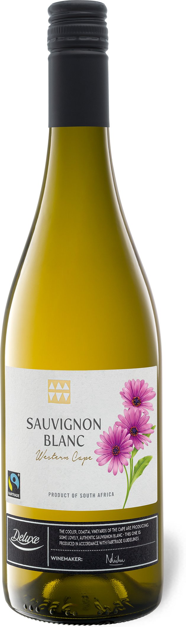DELUXE Fairtrade Sauvignon Blanc Western Cape trocken, Weißwein 2023
