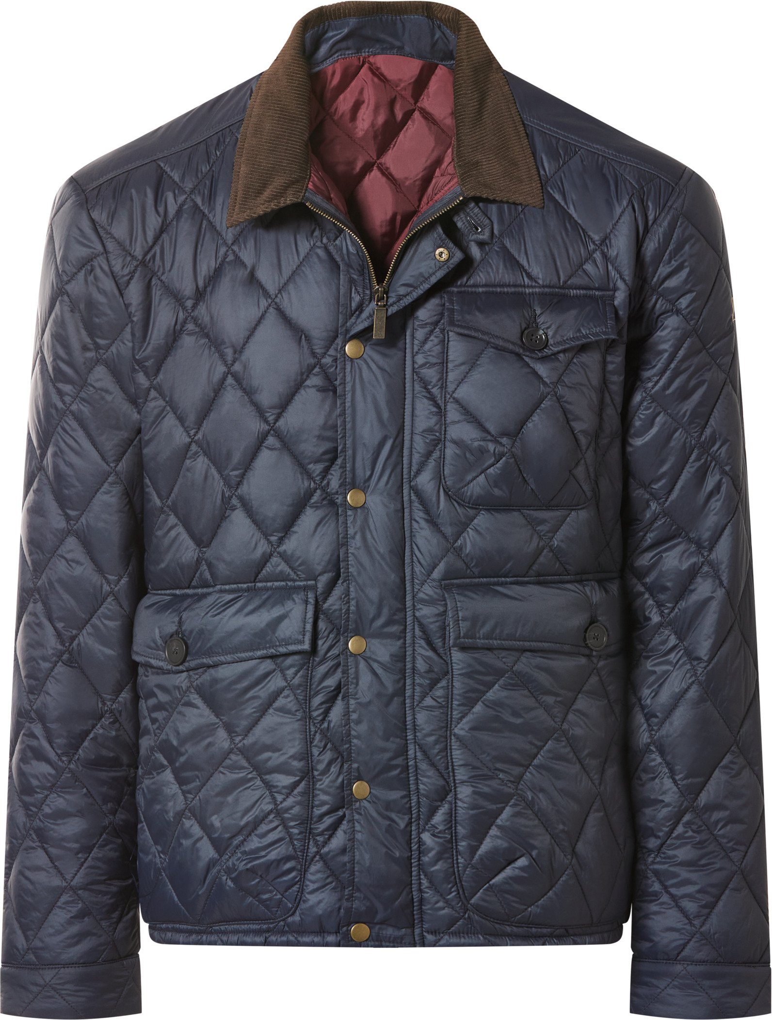 esmara Men Herren Jacke gesteppt (Navy, L (52/54))