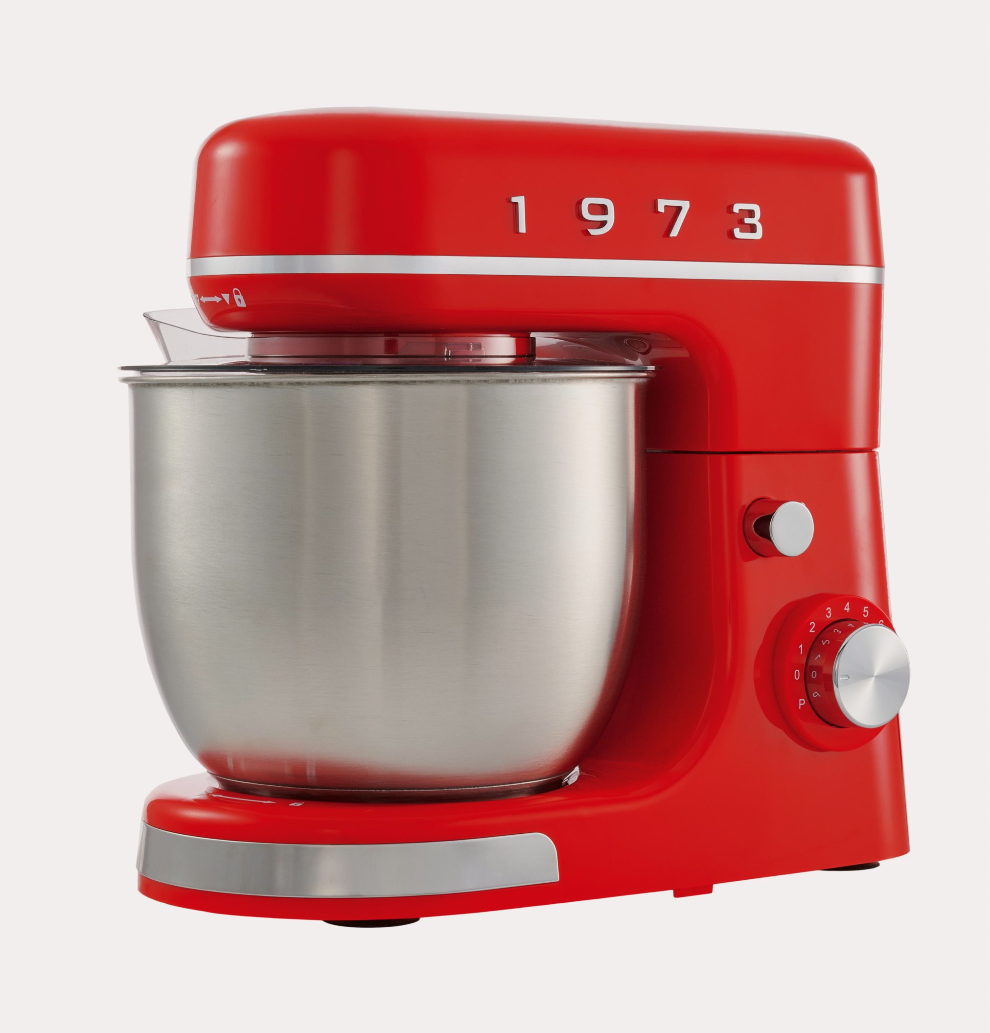 Thumbnail - SILVERCREST® Küchenmaschine »Retro 1973 SKML 650 B2«, rot