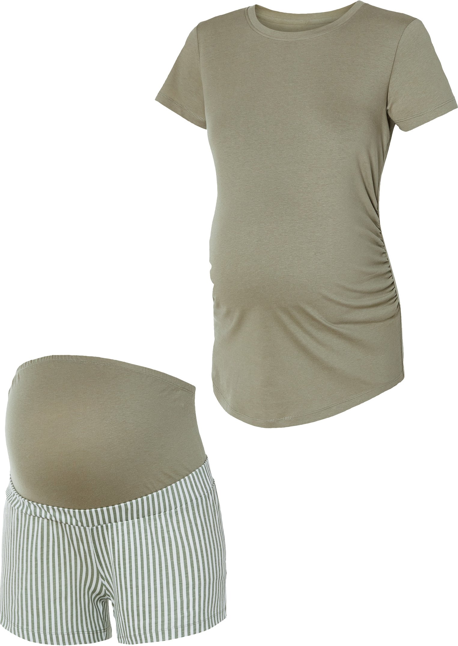 esmara® Damen Shorty (Grün, S(36/38))