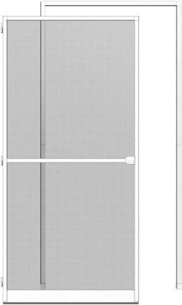 wip Insektenschutztür inkl. Universal-Klemmzarge (Weiß)