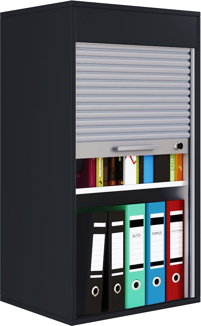 VCM Aktenschrank Aktos (Schwarz)
