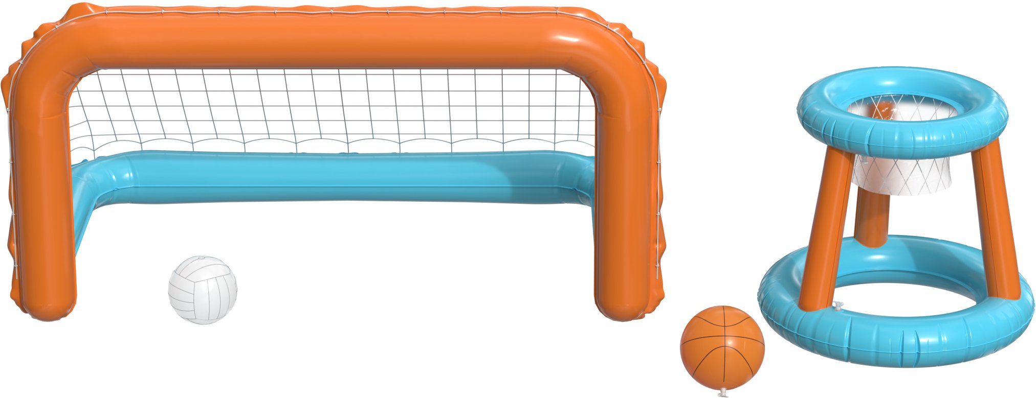 Thumbnail - CRIVIT Pool Volleyballnetz (Tor und Basketballkorb)