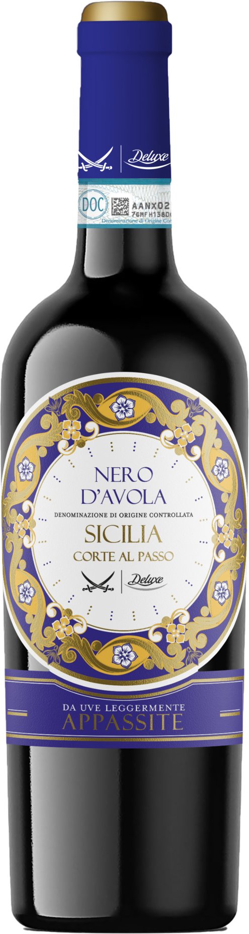 SANSIBAR DELUXE Corte al Passo Nero D´Avola DOC Sicilia lieblich, Rotwein 2022