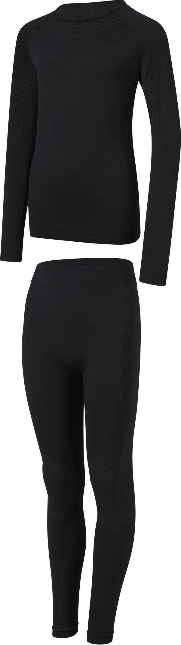 CRIVIT Kinder Mädchen Funktionsunterwäsche (Schwarz, 134/140)