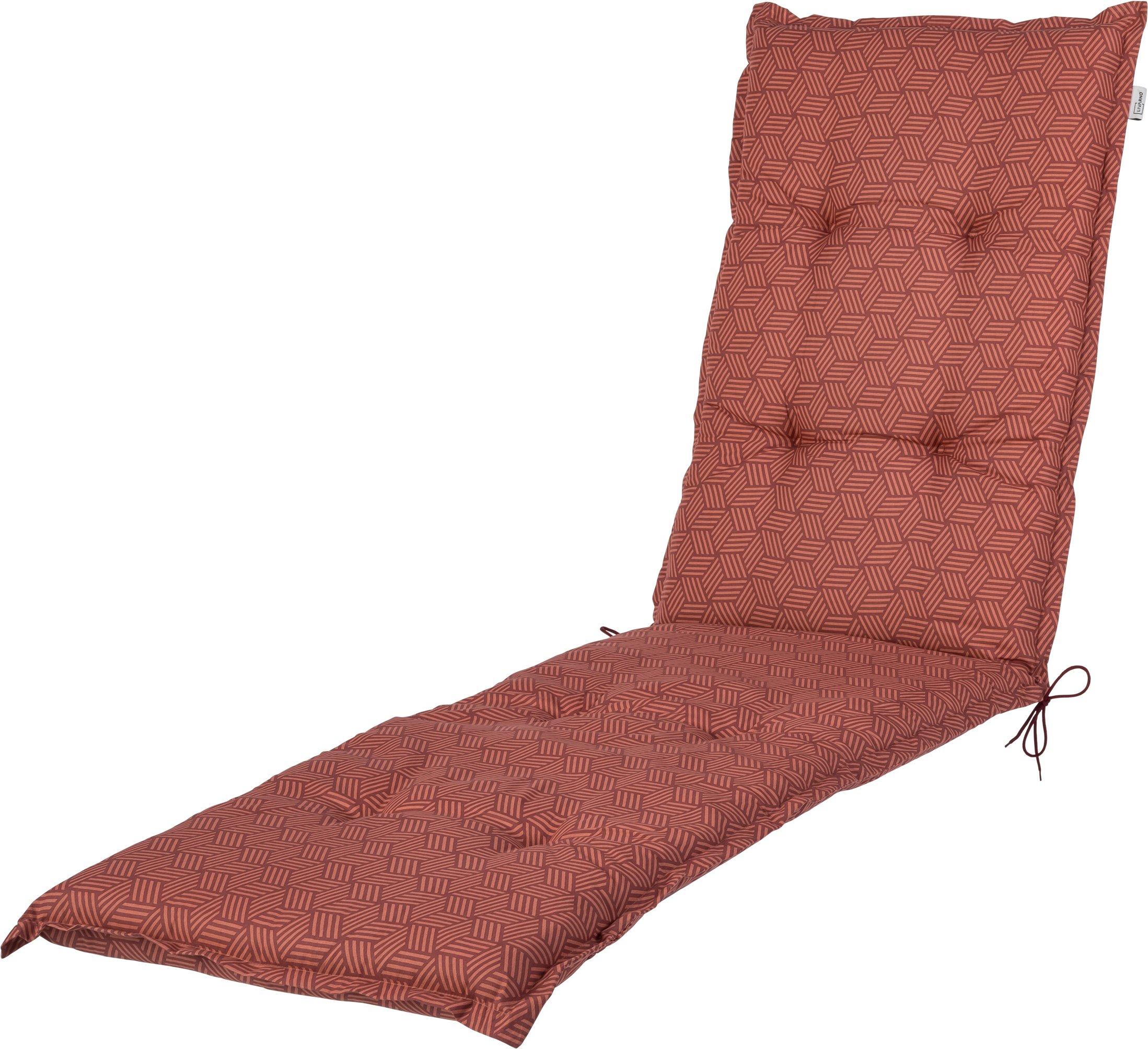 LIVARNO® Polsterauflage Valencia/Miami Relaxsessel (Rot)