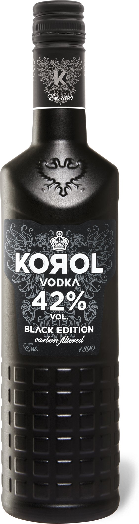 Korol Vodka Black Edition Carbon Filtrated 42% Vol