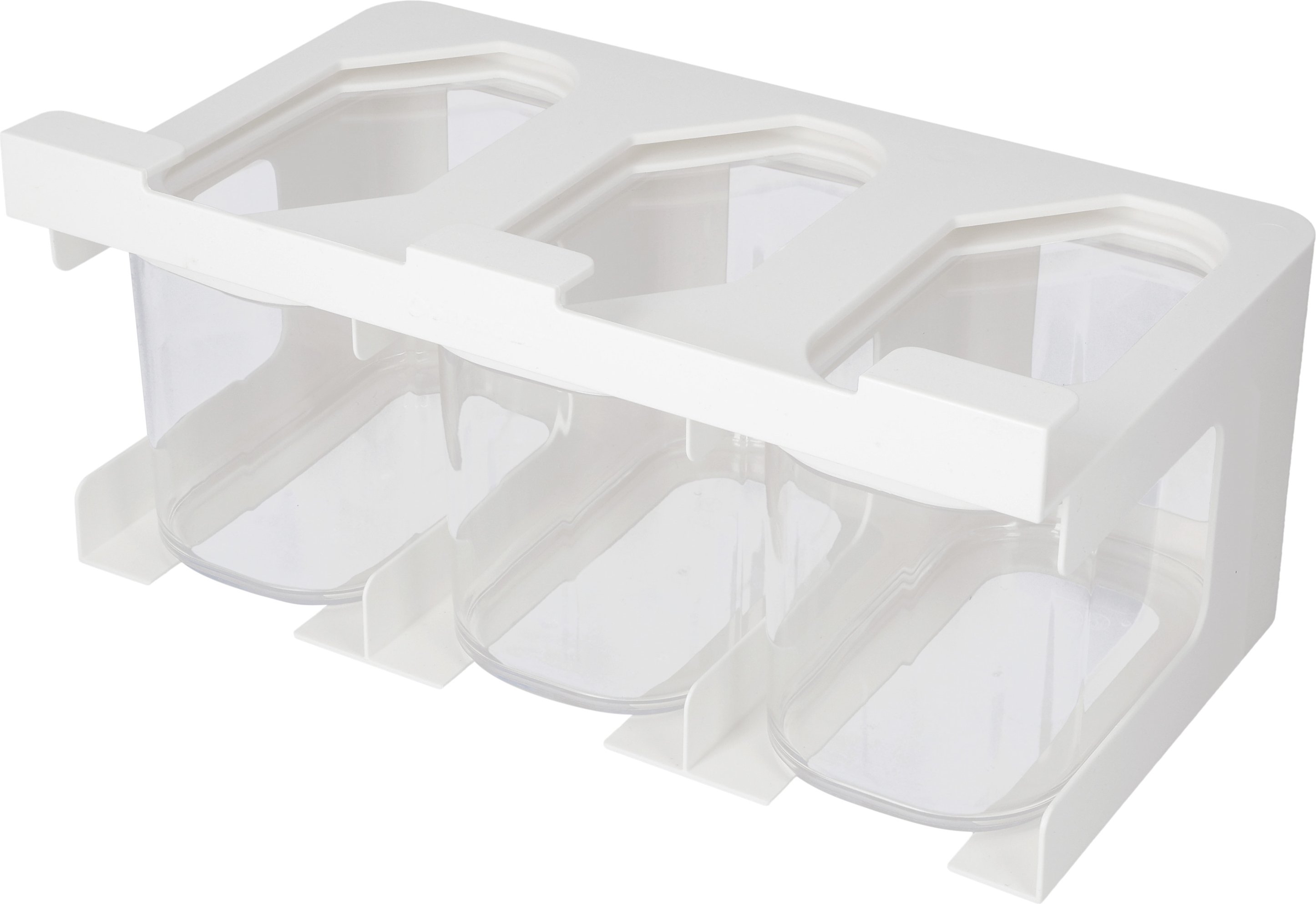 SILVERCREST® Vorratsdosen-Sets mit Ansteckregal (Unterregal Aufbewahrung)