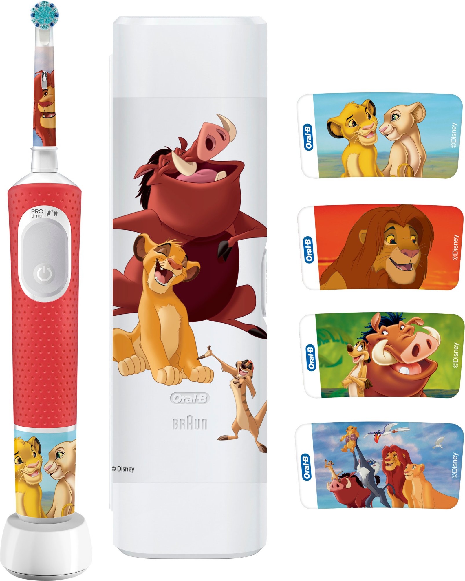 Oral-B Elektrische Zahnbürste »Pro Kids König der Löwen«""