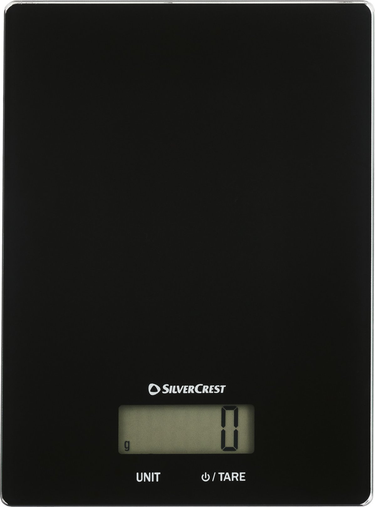 SILVERCREST® Küchenwaage Glas (Schwarz)