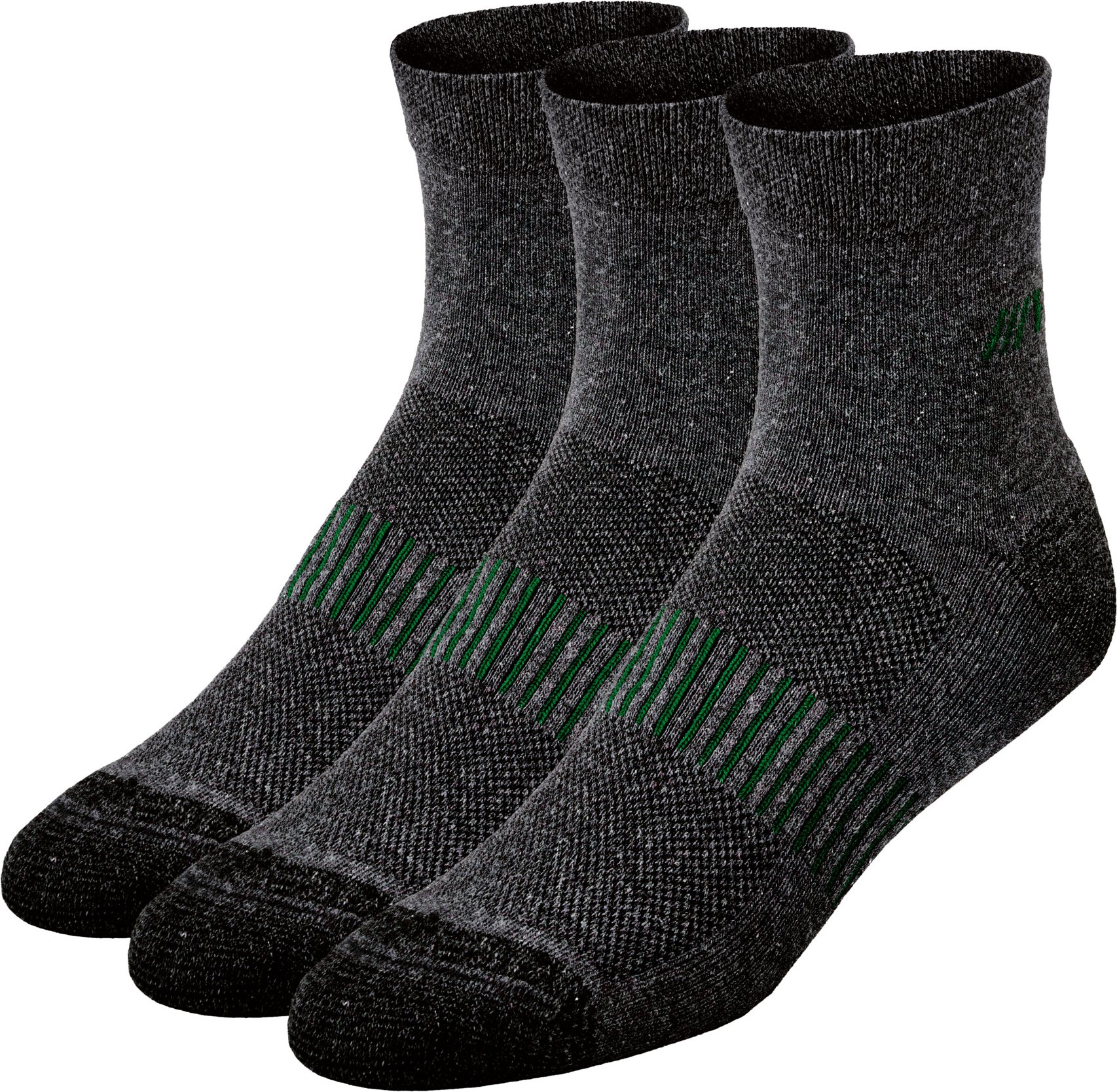 PARKSIDE® Herren Kurzschaft-Arbeitssocken, 3 Paar, mit hohem Baumwollanteil (Schwarz, 39-42)""