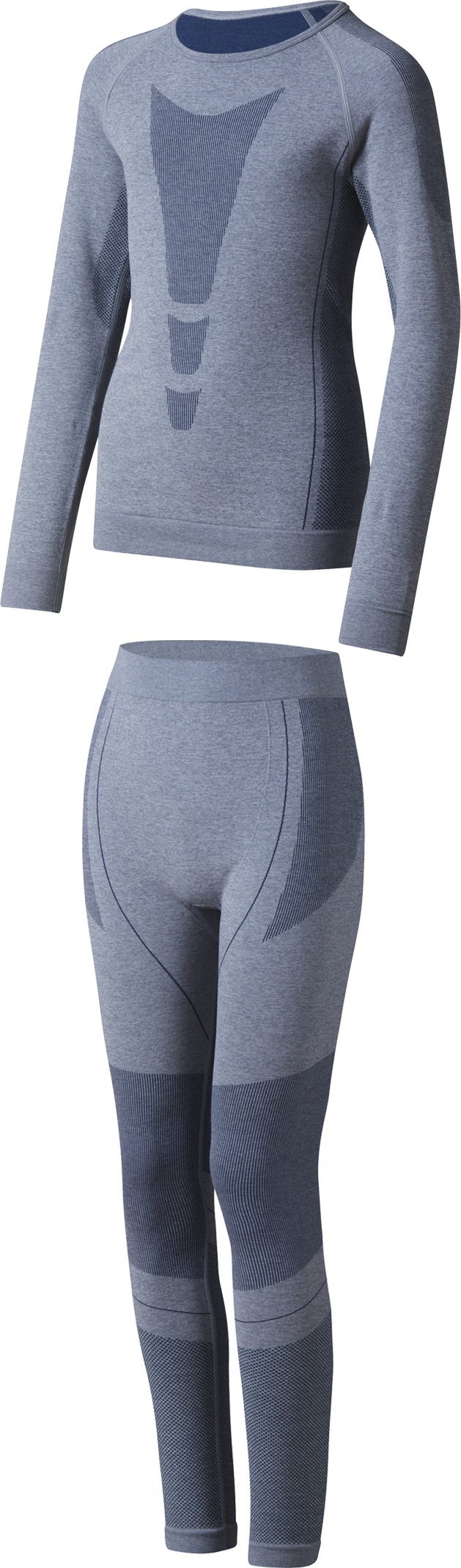 CRIVIT Kinder Jungen Funktionsunterwäsche (Grau, 134/140)