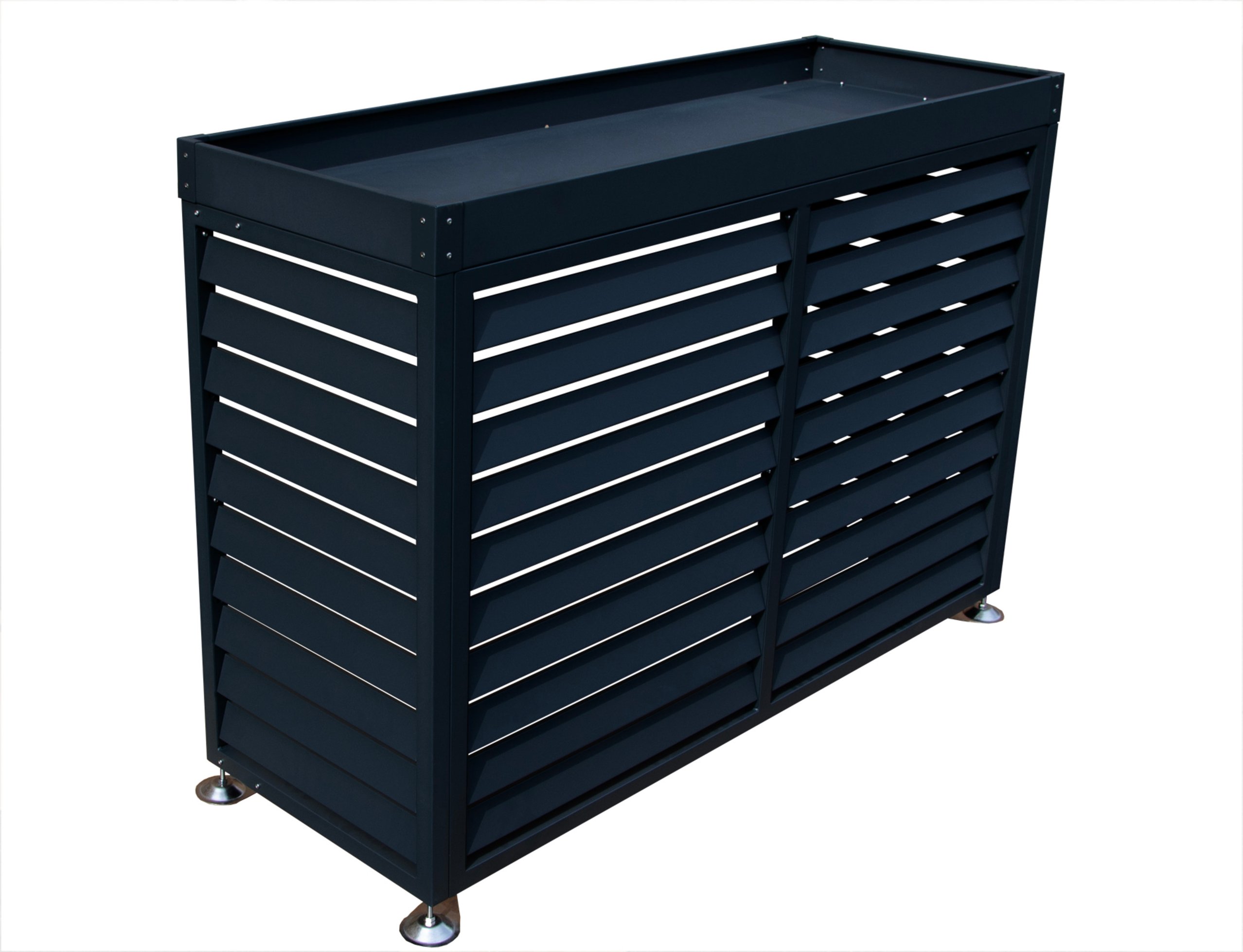 elephant® Wärmepumpenverkleidung, mit Pflanzdeck