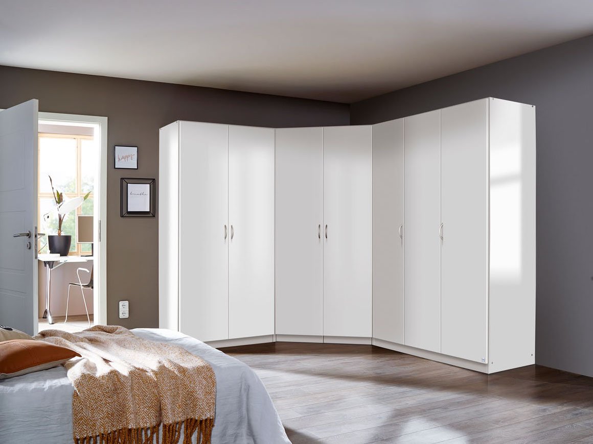 Thumbnail - rauch BLUE Eckschrank Case (inkl Innen-Aufteilung, Alpinweiß)