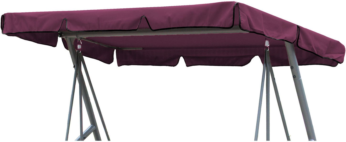 Grasekamp Ersatzdach Universal Hollywoodschaukel (Bordeaux)