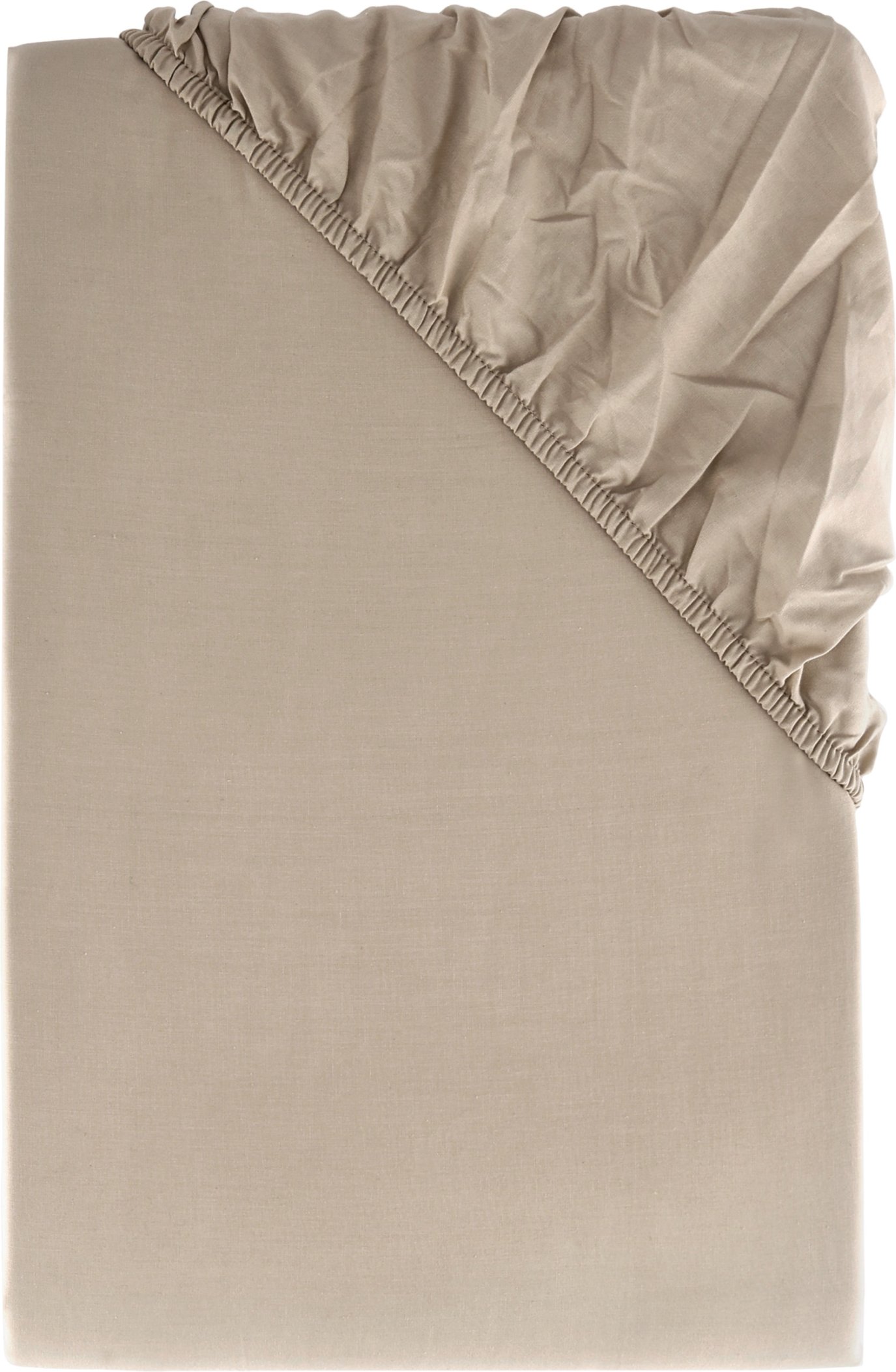 LIVARNO home Perkal-Spannbettlaken, 180-200 x 200 cm (Beige)""