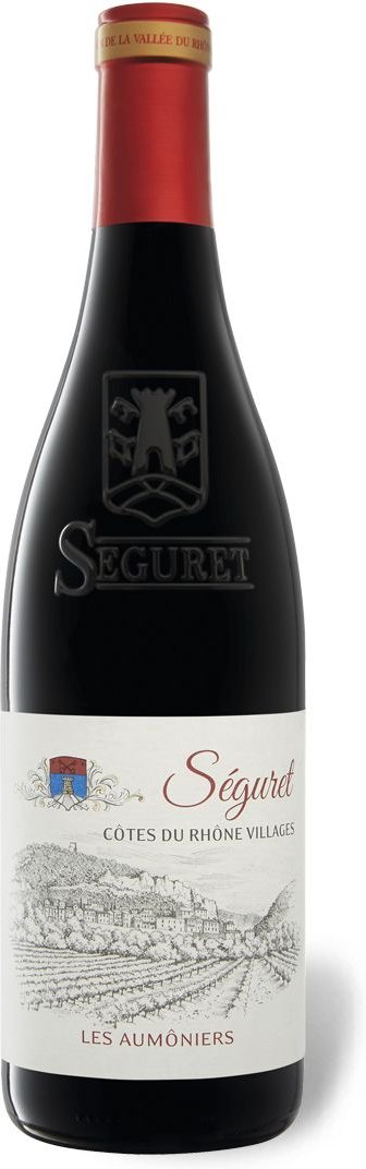 Thumbnail - Les Aumôniers Séguret Côtes du Rhône Villages AOP trocken, Rotwein 2023