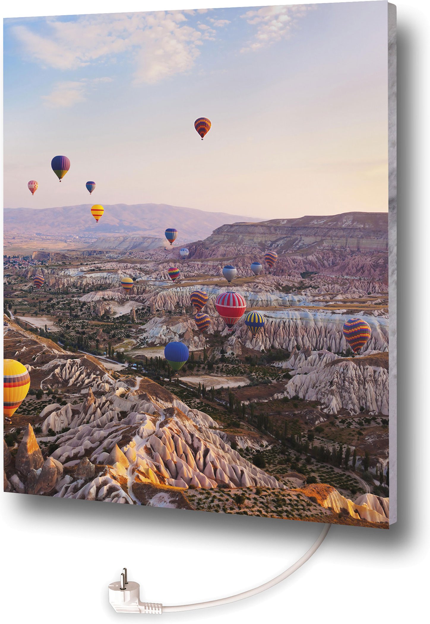 marmony® Infrarot-MOTIV-Heizkörper 500 W mit Thermostat MTC-40 (Heißluftballon)