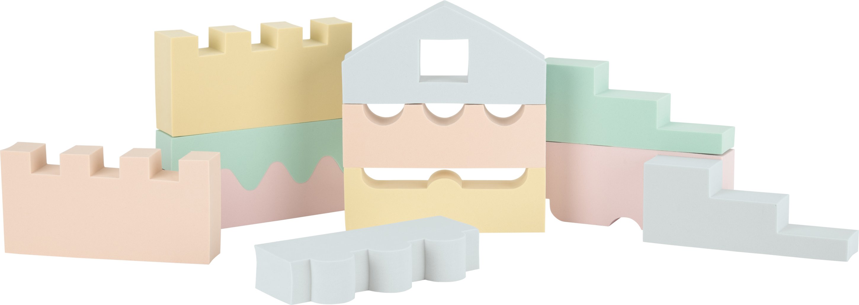 Thumbnail - Playtive Bausteine Puzzle (pastell)