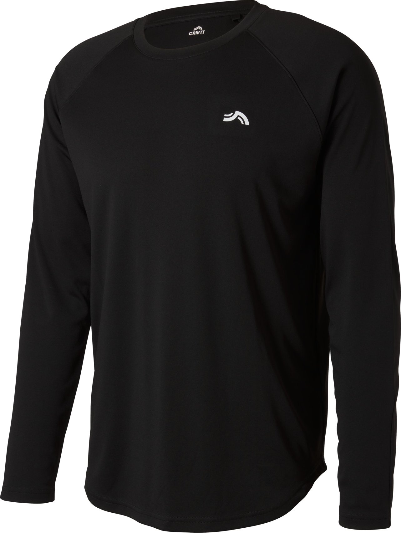 CRIVIT Herren Funktionsshirt (Schwarz, L (52/54))