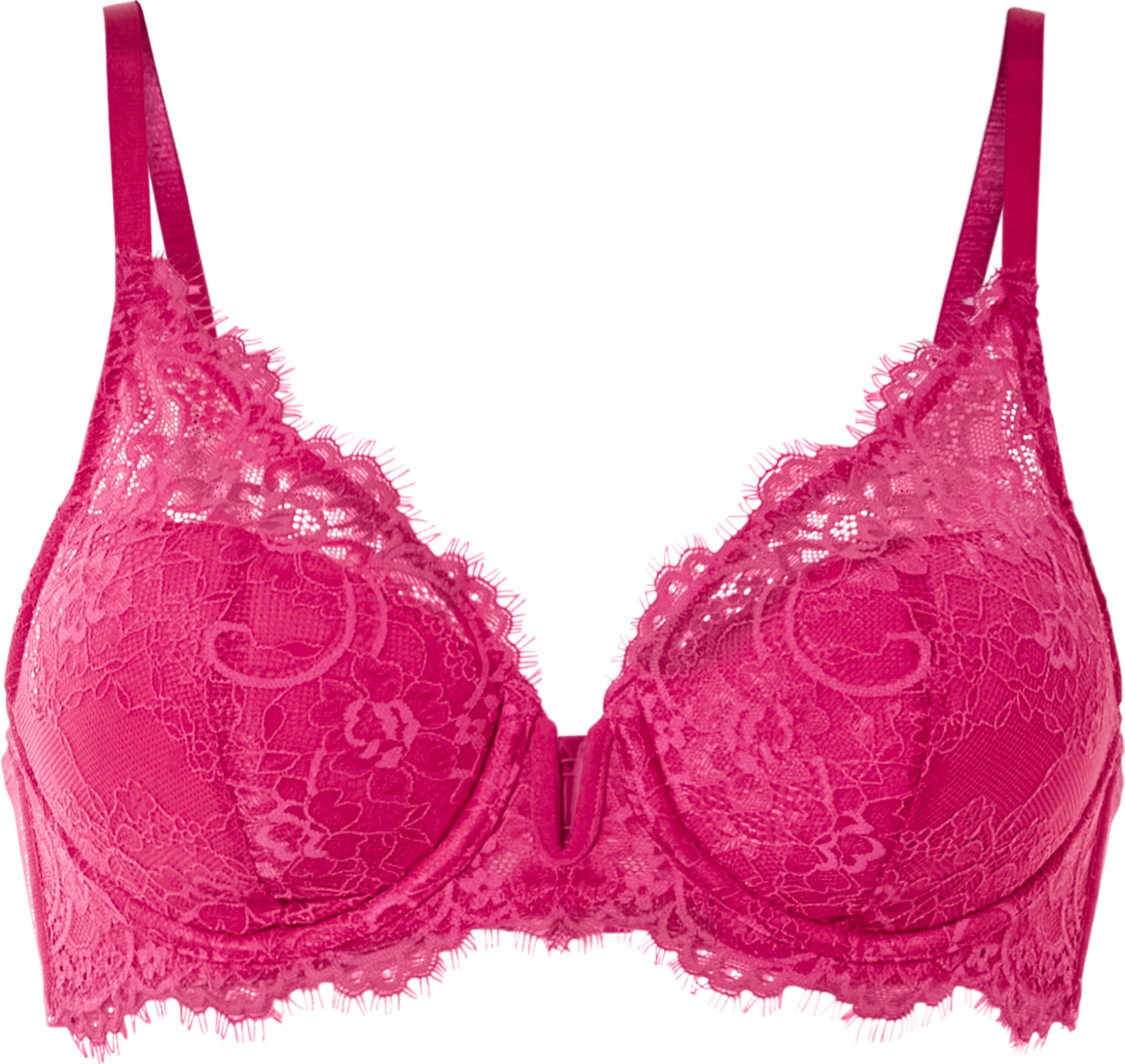Thumbnail - esmara® Damen BH mit Spitze Valentinstag (pink, 80B)