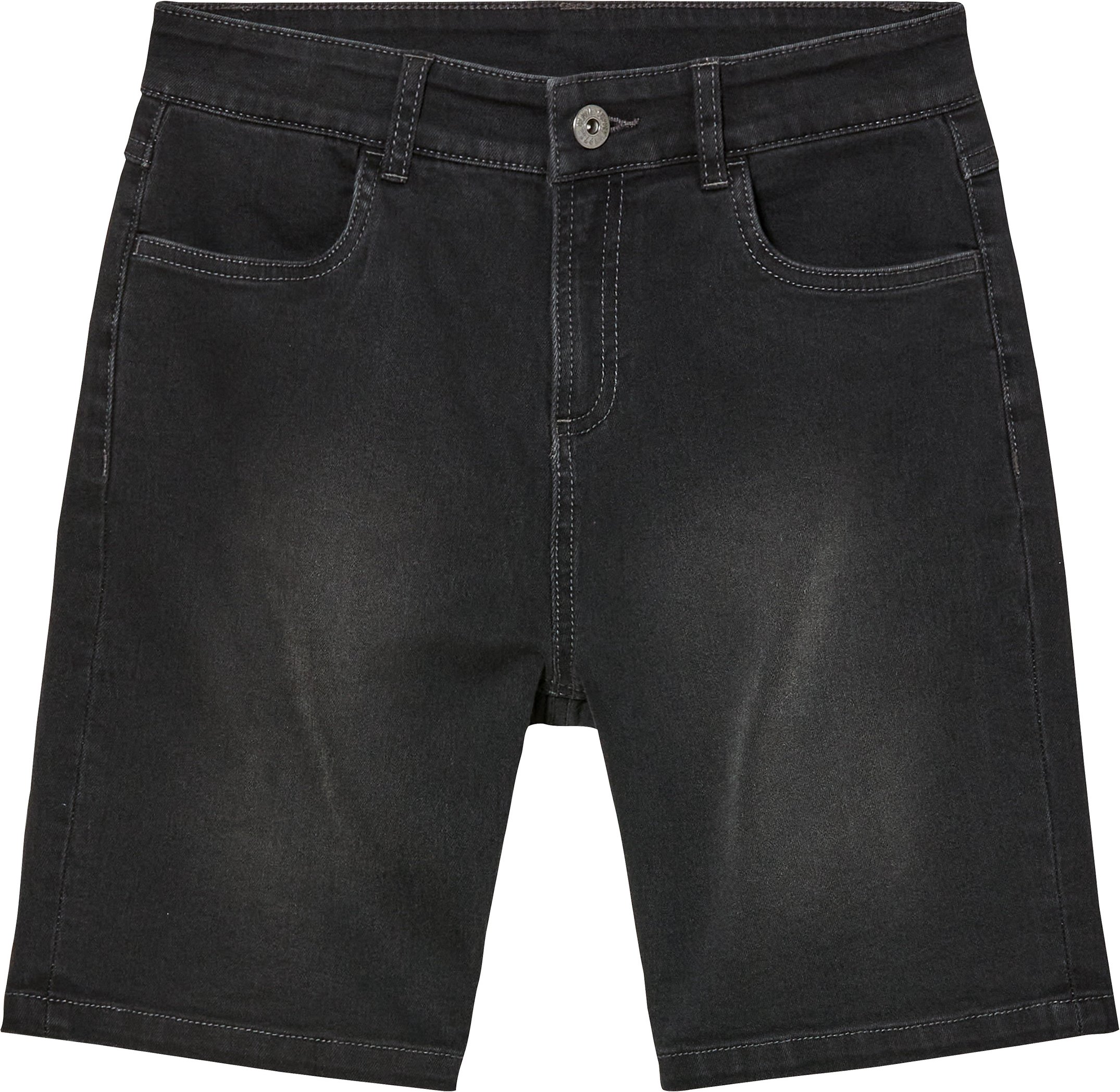 Thumbnail - pepperts!® Kinder Jeansshorts (Dunkelgrau, 134/140)