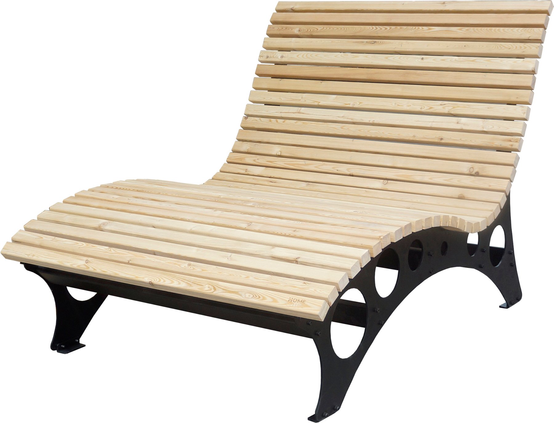 HOME DELUXE Wollenholzliege TAIGA (120 cm)