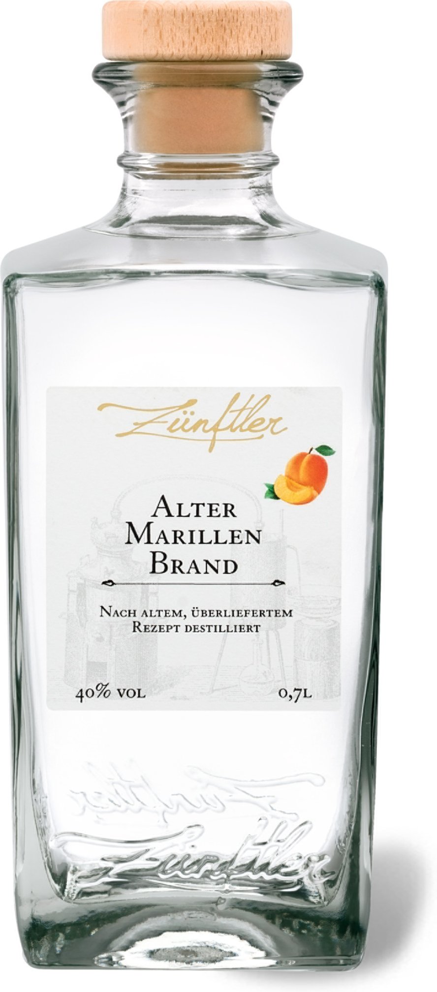 Zünftler Alter Marillenbrand 40% Vol