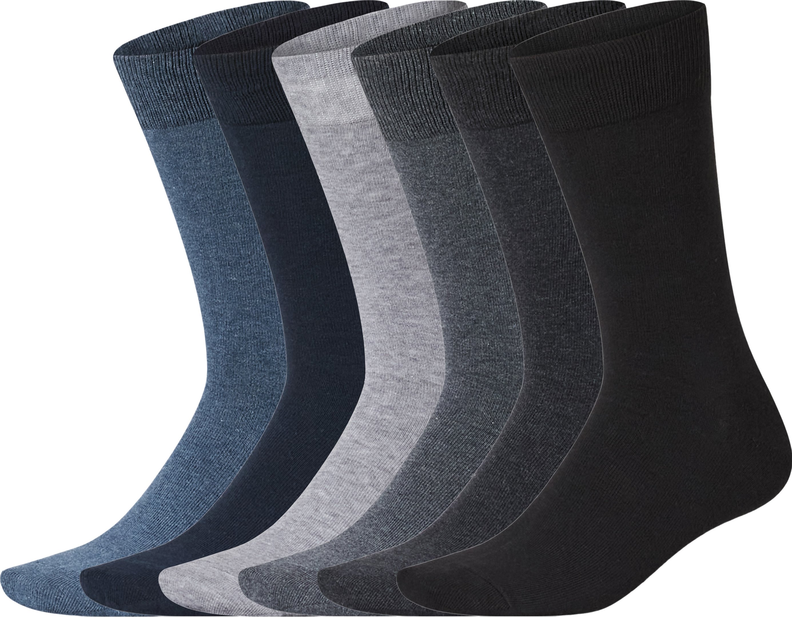 Thumbnail - esmara® Herren Socken, 7 Paar (dunkelblau/navy/grau/schwarz, 43-46)