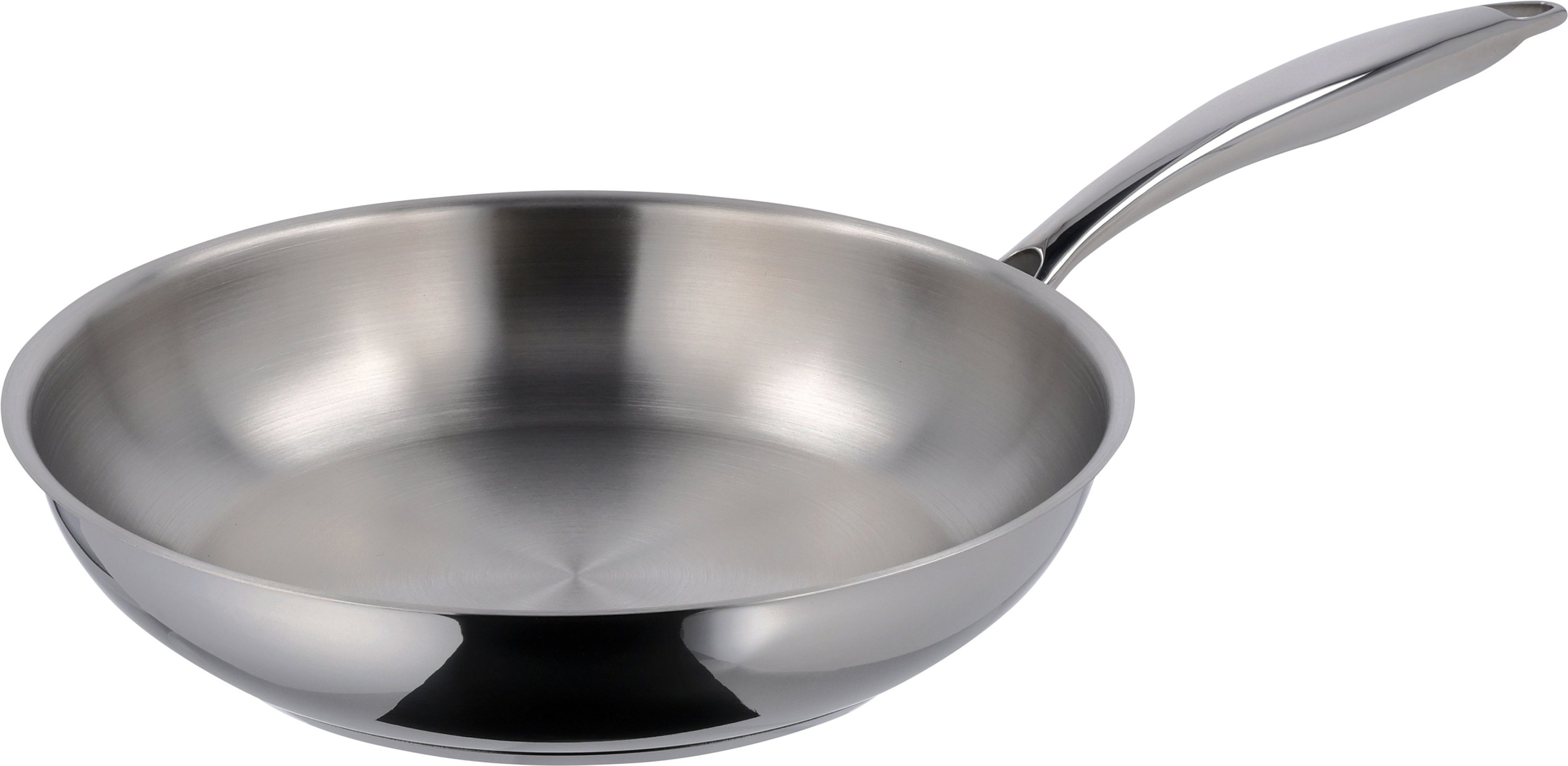 SILVERCREST® Pfanne Edelstahl 24 cm (unbeschichtet)