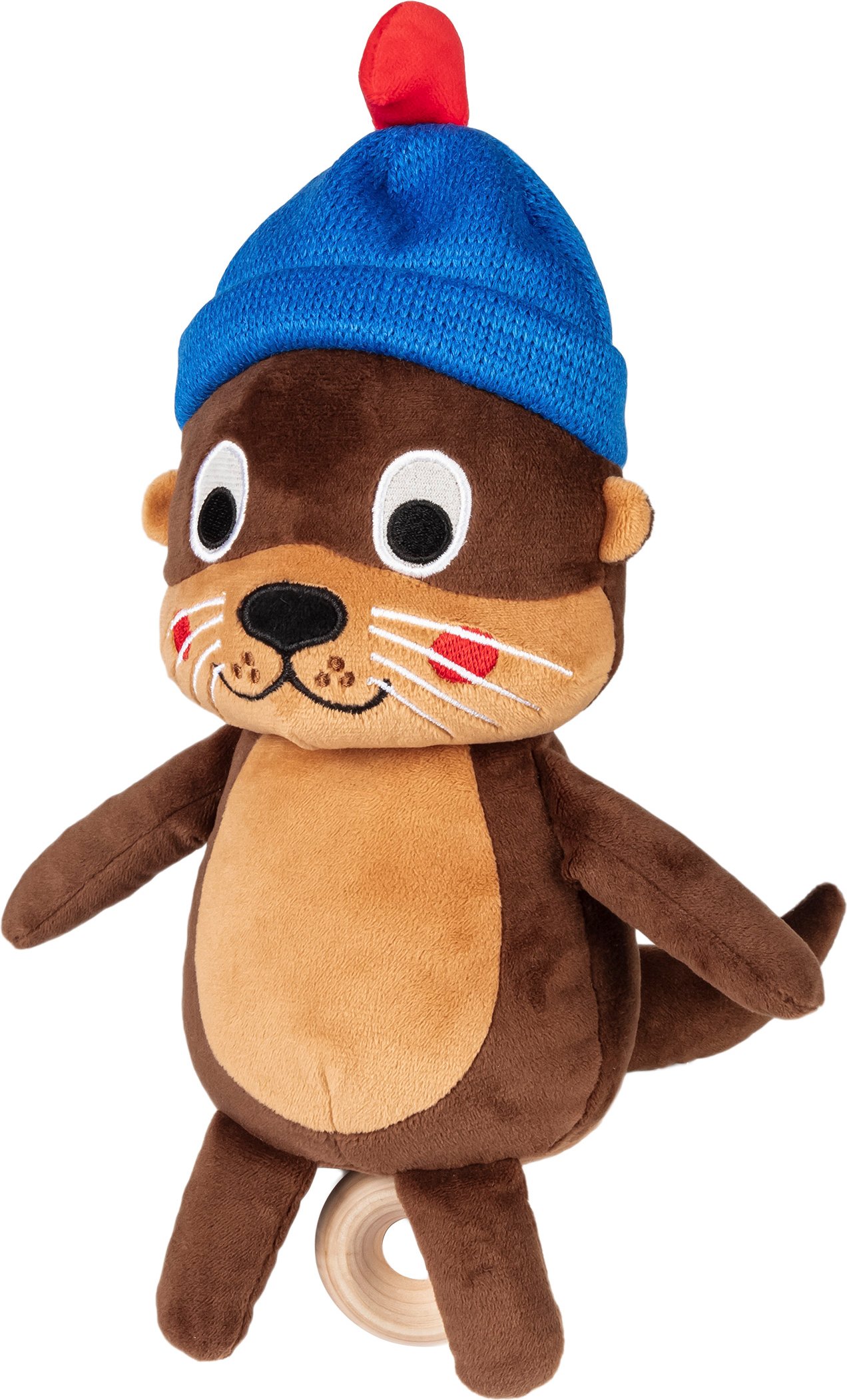 lupilu® Nachziehplüsch und Spieluhr Team Lupilu (Spieluhr Otter)