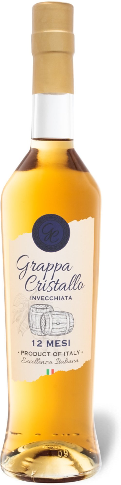Grappa Invechiatta Cristallo 38% Vol