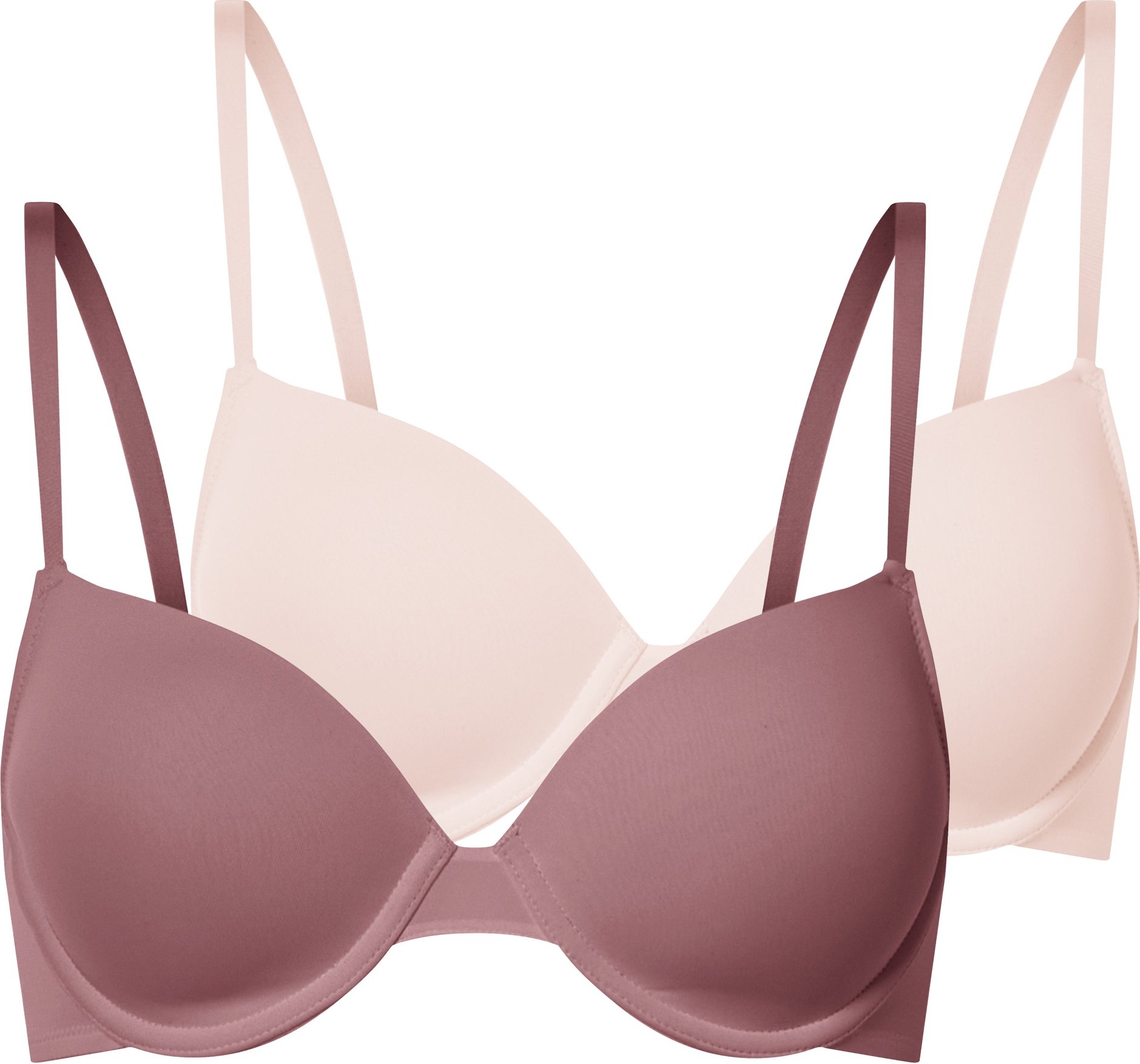 esmara® Damen Bügel BH 2er Set (Rosa, 85C)
