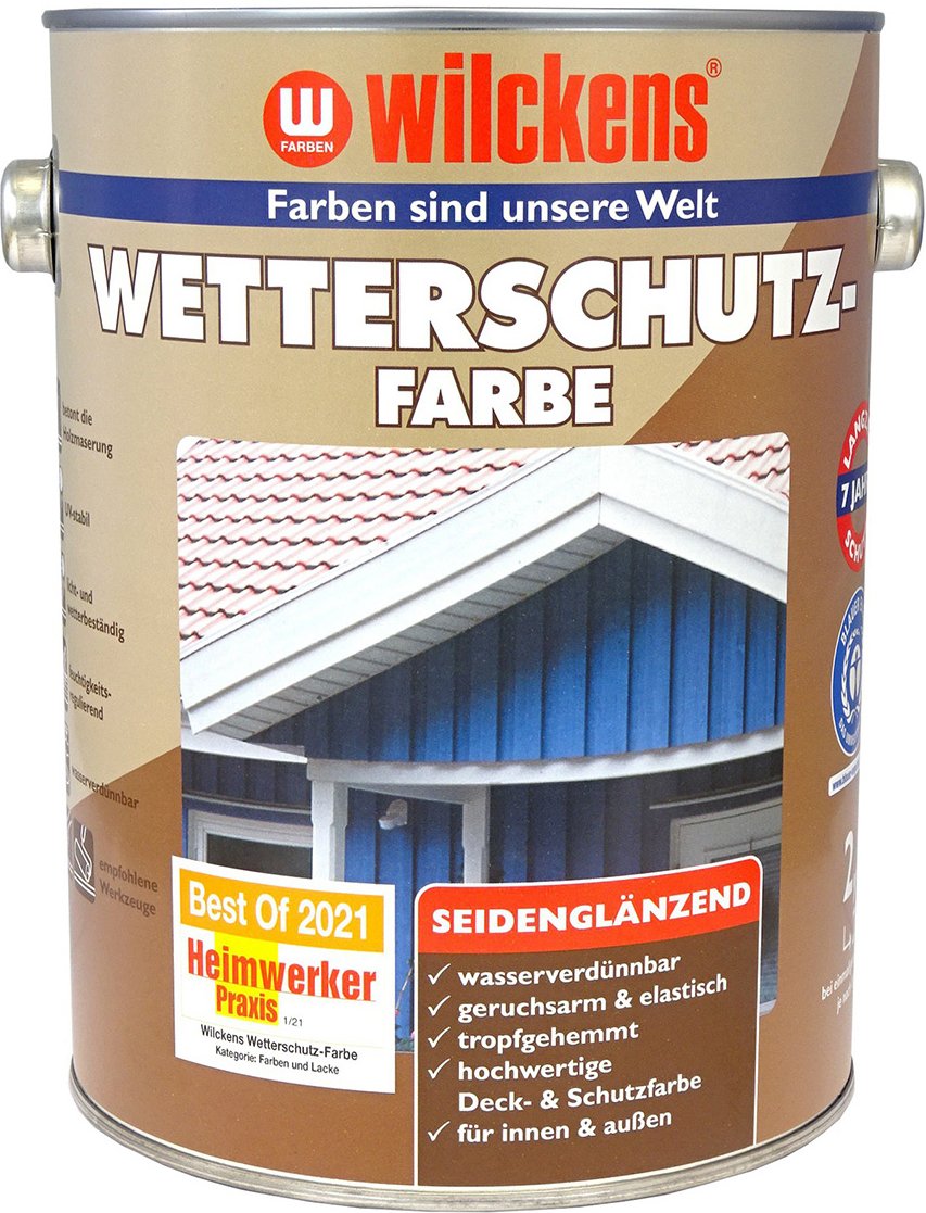 Thumbnail - Wilckens Wetterschutzfarbe 2,5 ltr. (Laubgrün)