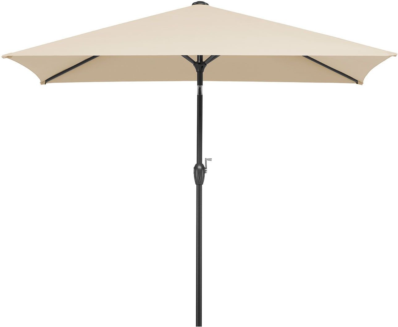 Thumbnail - Schneider Sonnenschirm »Bilbao« 210x130, mit Automatik-Knicker (Natur)