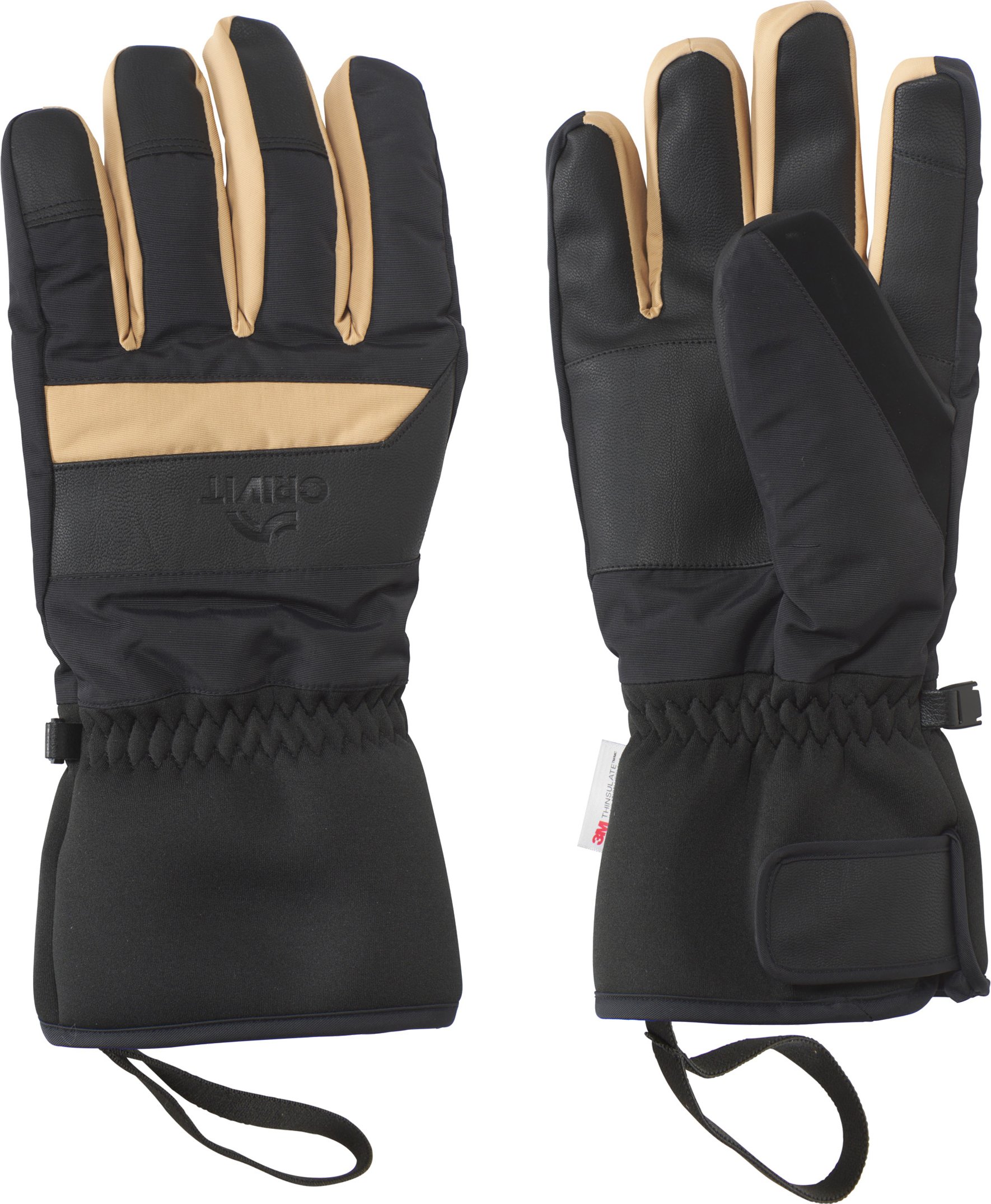 CRIVIT Damen/Herren Handschuhe (Beige, 7)